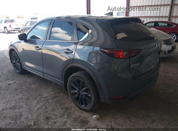 JM3KFBCY0M0346177 2021 MAZDA CX-5 Синий Задняя левая четверть