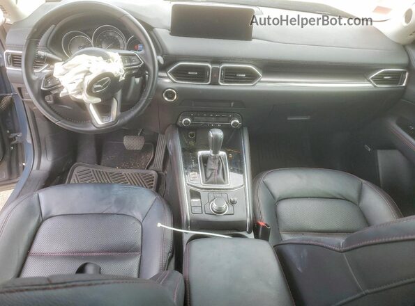 JM3KFBCY0M0387635 2021 MAZDA CX-5 Teal Առջևի վահանակի տեսք