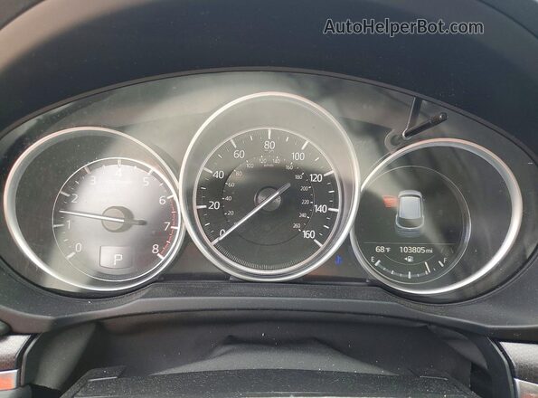 JM3KFBCY2M0415046 2021 MAZDA CX-5 Gray Widok zestawu wskaźników