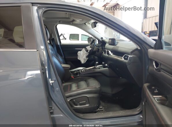 JM3KFBCY3M0444619 2021 MAZDA CX-5 Gray Widok wnętrza z przodu