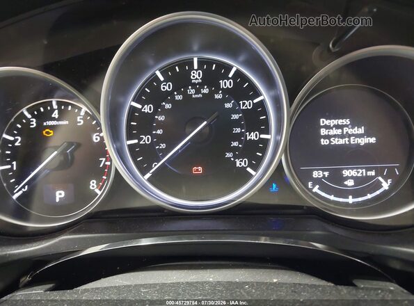 JM3KFBCY3M0444619 2021 MAZDA CX-5 Gray Widok tylnych siedzeń