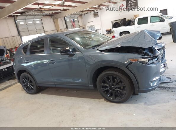 JM3KFBCY3M0444619 2021 MAZDA CX-5 Gray Widok wnętrza z tyłu