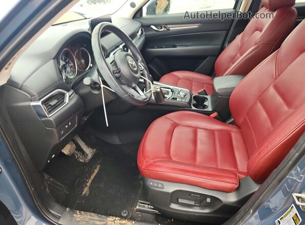 JM3KFBCY3M0466734 2021 MAZDA CX-5 Серый Вид салона спереди