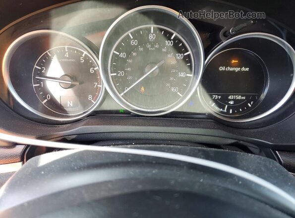 JM3KFBCY4M0409202 2021 MAZDA CX-5 Blue ხელსაწყოთა პანელის ხედი