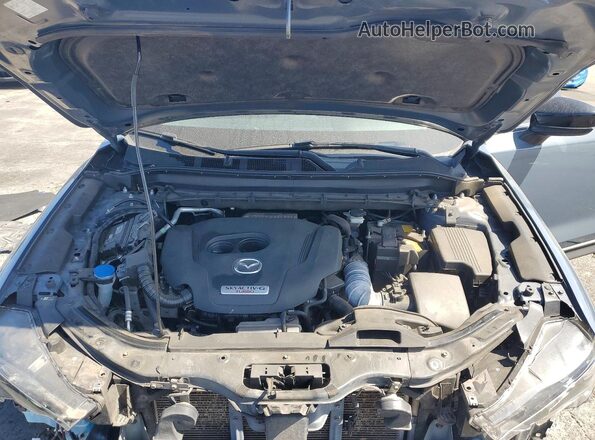 JM3KFBCY4M0409202 2021 MAZDA CX-5 Blue უკანა სალონის ხედი