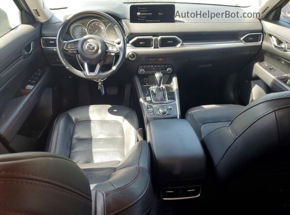JM3KFBCY4M0409202 2021 MAZDA CX-5 Blue წინა პანელის ხედი