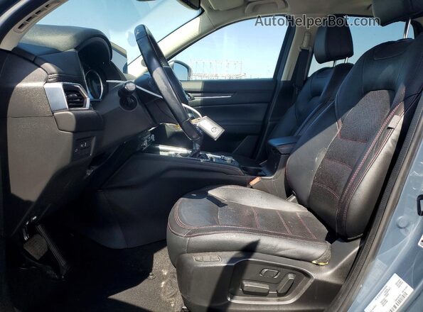 JM3KFBCY4M0409202 2021 MAZDA CX-5 Blue წინა სალონის ხედი