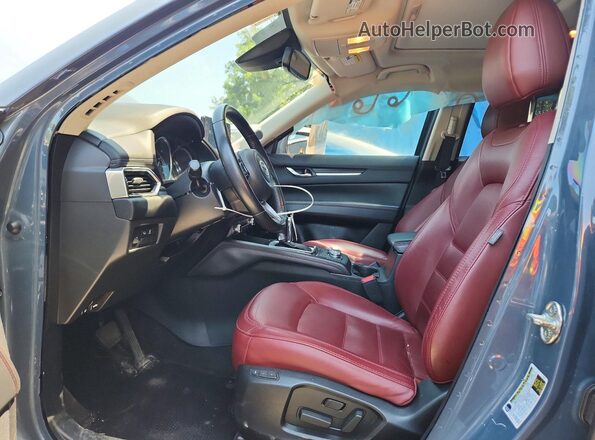 JM3KFBCY9M0366380 2021 MAZDA CX-5 Gray Vista interior delantera