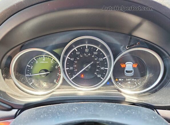 JM3KFBCY9M0366380 2021 MAZDA CX-5 Gray Vista del cuadro de instrumentos