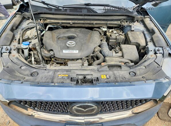 JM3KFBCY9M0366380 2021 MAZDA CX-5 Gray Vista del compartimento del motor