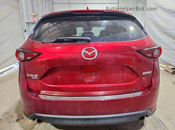 JM3KFBDL0H0197231 2017 MAZDA CX-5 Red Vista trasera