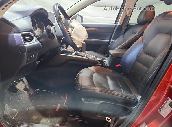 JM3KFBDL0H0197231 2017 MAZDA CX-5 Red Vista interior delantera
