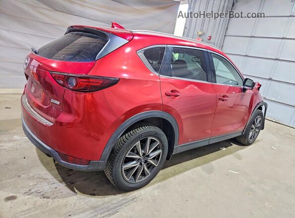 JM3KFBDL0H0197231 2017 MAZDA CX-5 Red Trasero derecho