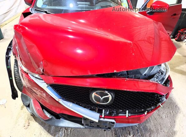 JM3KFBDL0H0197231 2017 MAZDA CX-5 Red Vista del compartimento del motor