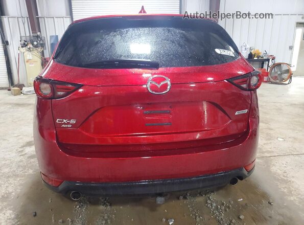 JM3KFBDL1H0100053 2017 MAZDA CX-5 Red Вид ззаду