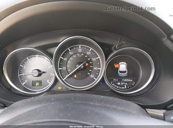 JM3KFBDL2H0135233 2017 MAZDA CX-5 Gray Widok tylnych siedzeń