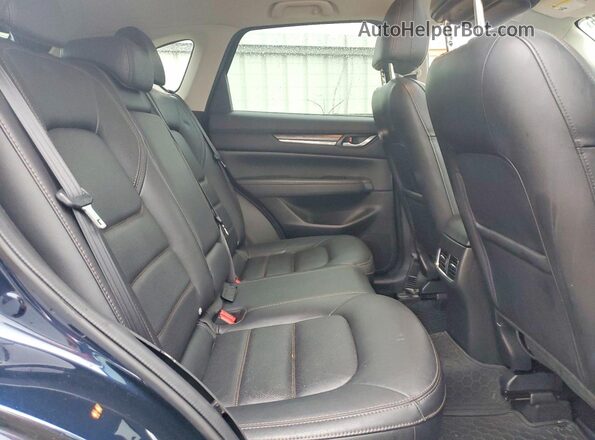 JM3KFBDL3H0162988 2017 MAZDA CX-5 Blue უკანა სალონის ხედი