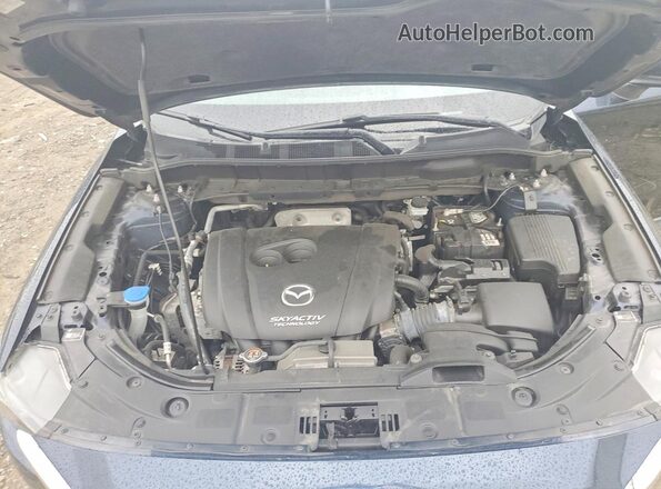 JM3KFBDL3H0162988 2017 MAZDA CX-5 Blue ძრავის განყოფილების ხედი