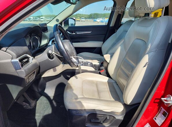JM3KFBDL4H0158688 2017 MAZDA CX-5 Red წინა სალონის ხედი