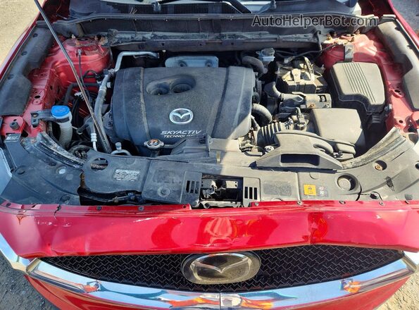 JM3KFBDL4H0158688 2017 MAZDA CX-5 Red ძრავის განყოფილების ხედი