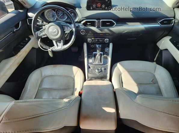 JM3KFBDL4H0158688 2017 MAZDA CX-5 Red წინა პანელის ხედი