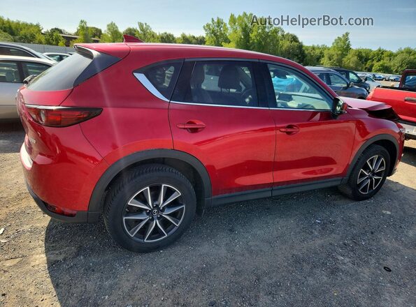 JM3KFBDL4H0158688 2017 MAZDA CX-5 Red უკანა მარჯვენა