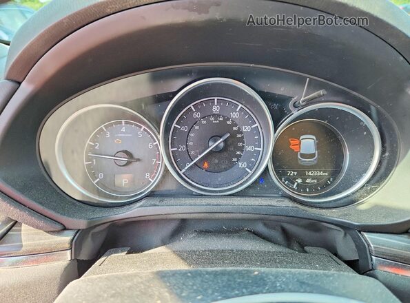 JM3KFBDL4H0158688 2017 MAZDA CX-5 Red ხელსაწყოთა პანელის ხედი