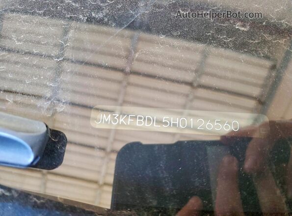 JM3KFBDL5H0126560 2017 MAZDA CX-5 Red Engine compartment view