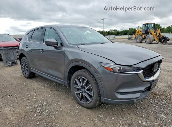 JM3KFBDL6H0118516 2017 MAZDA CX-5 Gray Передня права чверть