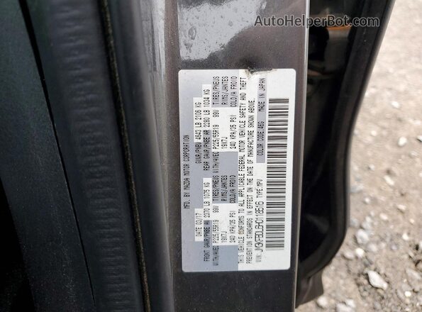 JM3KFBDL6H0118516 2017 MAZDA CX-5 Gray Панорамний вид салону 360°