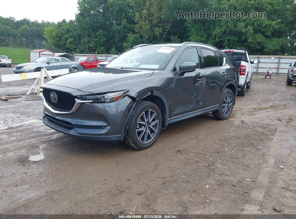 JM3KFBDL6H0149796 2017 MAZDA CX-5 Gray Առջևի ձախ երեք քառորդ տեսարան