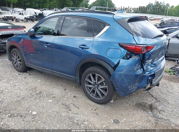 JM3KFBDL6H0211262 2017 MAZDA CX-5 Blue Tył lewy