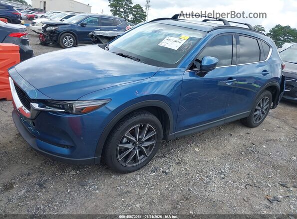 JM3KFBDL6H0211262 2017 MAZDA CX-5 Blue Przód lewy