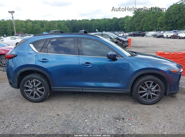 JM3KFBDL6H0211262 2017 MAZDA CX-5 Blue Widok wnętrza z tyłu