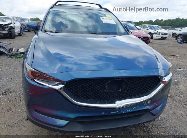 JM3KFBDL6H0211262 2017 MAZDA CX-5 Blue Widok zestawu wskaźników