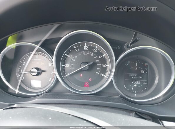 JM3KFBDL6H0211262 2017 MAZDA CX-5 Blue Widok tylnych siedzeń