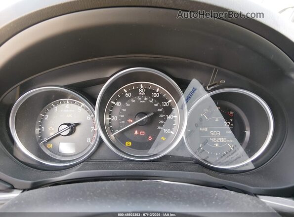JM3KFBDL6H0228367 2017 MAZDA CX-5 Black უკანა სავარძლების ხედი