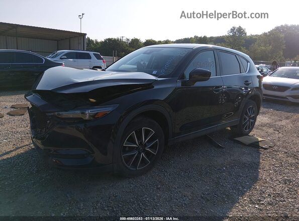 JM3KFBDL6H0228367 2017 MAZDA CX-5 Black წინა მარცხენა ხედი სამი მეოთხედიდან