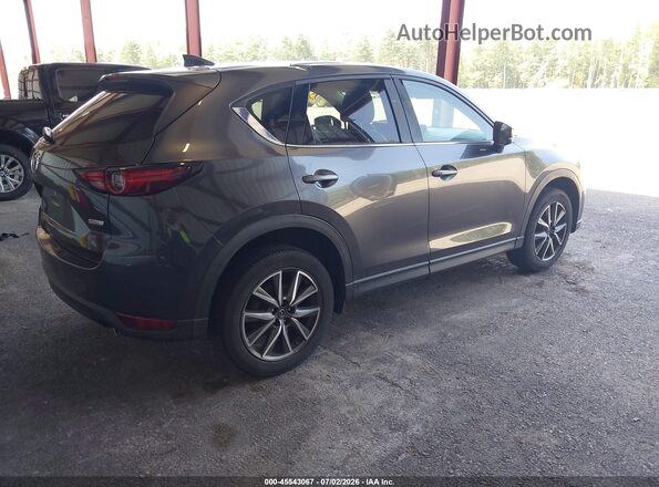 JM3KFBDL7H0117648 2017 MAZDA CX-5 Gray Trasero derecho