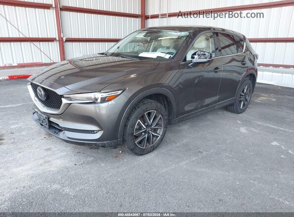 JM3KFBDL7H0117648 2017 MAZDA CX-5 Gray Vista tres cuartos delantera izquierda