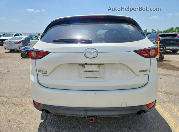 JM3KFBDL7H0120940 2017 MAZDA CX-5 White Rear view