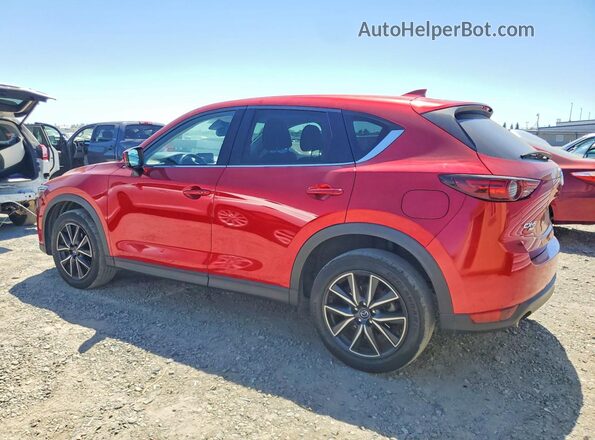 JM3KFBDL7H0160659 2017 MAZDA CX-5 Burgundy Задня ліва чверть