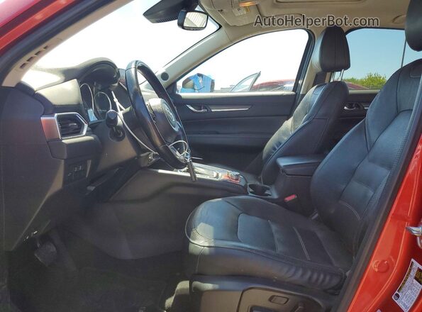 JM3KFBDL7H0160659 2017 MAZDA CX-5 Burgundy Вид салону спереду