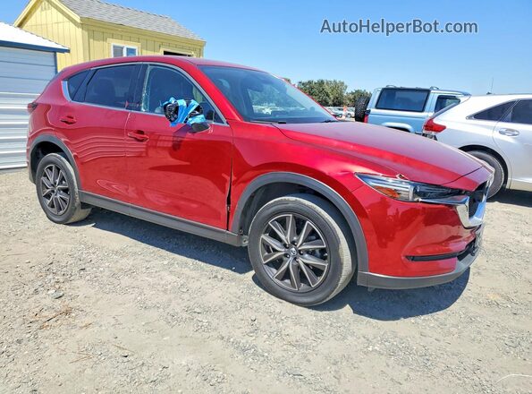 JM3KFBDL7H0160659 2017 MAZDA CX-5 Burgundy Передня права чверть