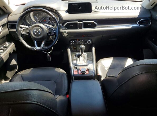 JM3KFBDL7H0160659 2017 MAZDA CX-5 Burgundy Вид панелі приладів