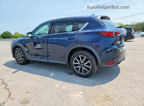 JM3KFBDL7H0202277 2017 MAZDA CX-5 Blue Задня ліва чверть
