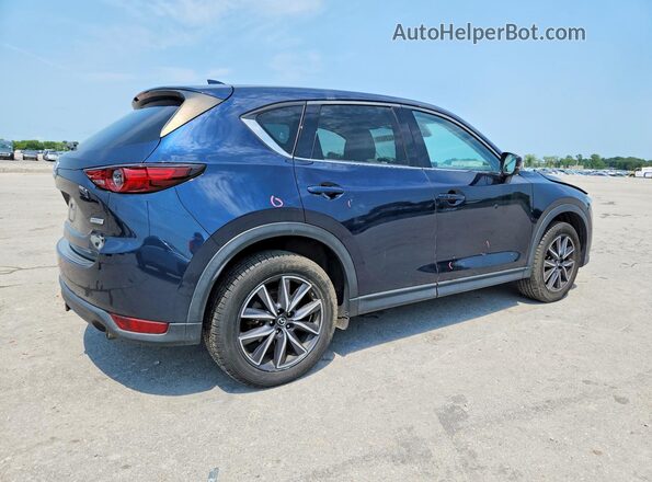JM3KFBDL7H0202277 2017 MAZDA CX-5 Blue Задня права чверть