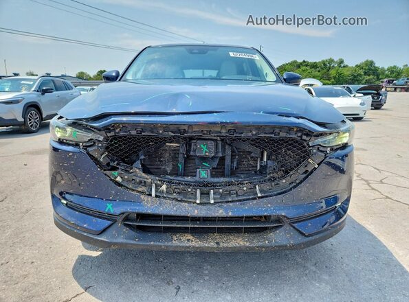JM3KFBDL7H0202277 2017 MAZDA CX-5 Blue Вид спереду