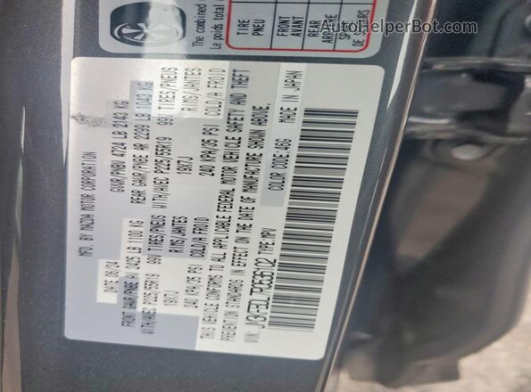 JM3KFBDL7R0536102 2024 MAZDA CX-5 Black VIN sticker view