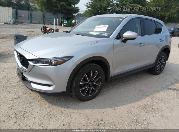 JM3KFBDL8H0102236 2017 MAZDA CX-5 Silver წინა მარცხენა ხედი სამი მეოთხედიდან
